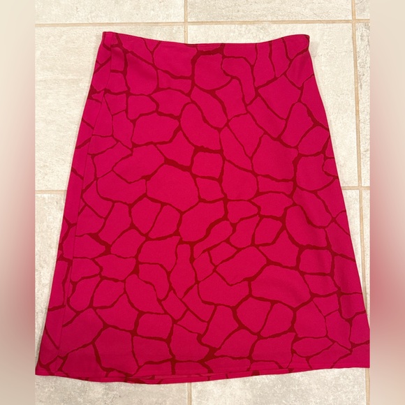 Early 2000s Express World Brand Pink/Red Skirt- ( Small) - Picture 2 of 7